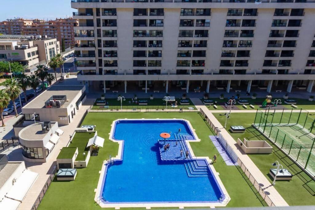 Alboraya Apartamento Con Vista Al Mar Y Piscina Valencia Exterior photo