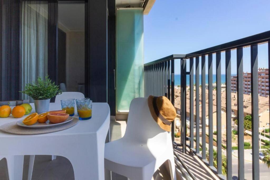 Alboraya Apartamento Con Vista Al Mar Y Piscina Valencia Exterior photo